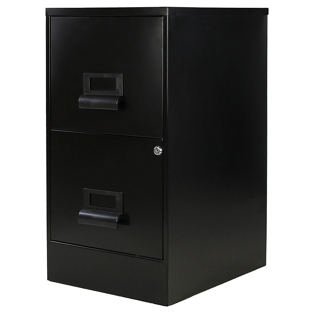 Archivero para Oficina Organizador - KINGSTRONG 13679 ARCH0301496 - 2 Gavetas - Negro - Metálico - ARCH0301496 - Mundo In - NOGAL BEAT - Archivero