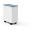 Archivero slim TB-SLIM con 1 cajón y 1 gaveta en acero