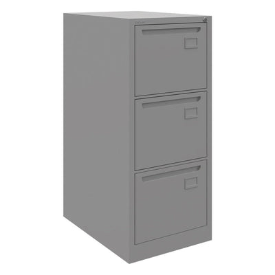 Archivero Vertical para Área Administrativa - GEBESA NOVA - Frente 46 cm - 3 Gavetas - GAN330 - GEBESA - NOGAL BEAT - Archivero