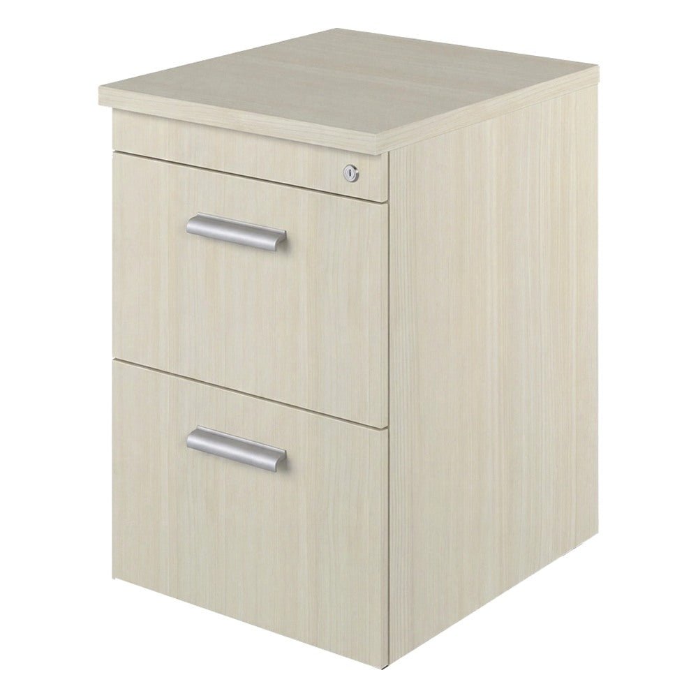Archivero Vertical para Despacho - GEBESA PRIME - Frente 51 cm - 2 Gavetas - GBR320 - GEBESA - NOGAL BEAT - Archivero
