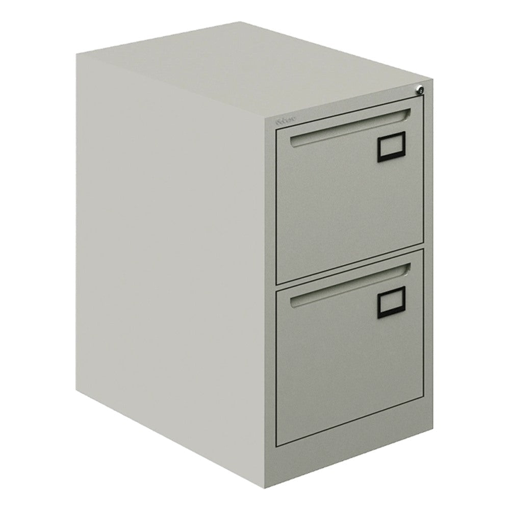Archivero Vertical para Despacho - GEBESA SUPERNOVA - Frente 46 cm - 2 Gavetas - GAS320 - GEBESA - NOGAL BEAT - Archivero