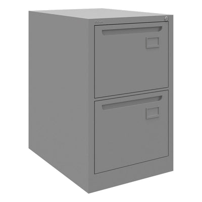 Archivero Vertical para Oficina Privada - GEBESA NOVA - Frente 46 cm - 2 Gavetas - GAN320 - GEBESA - NOGAL BEAT - Archivero