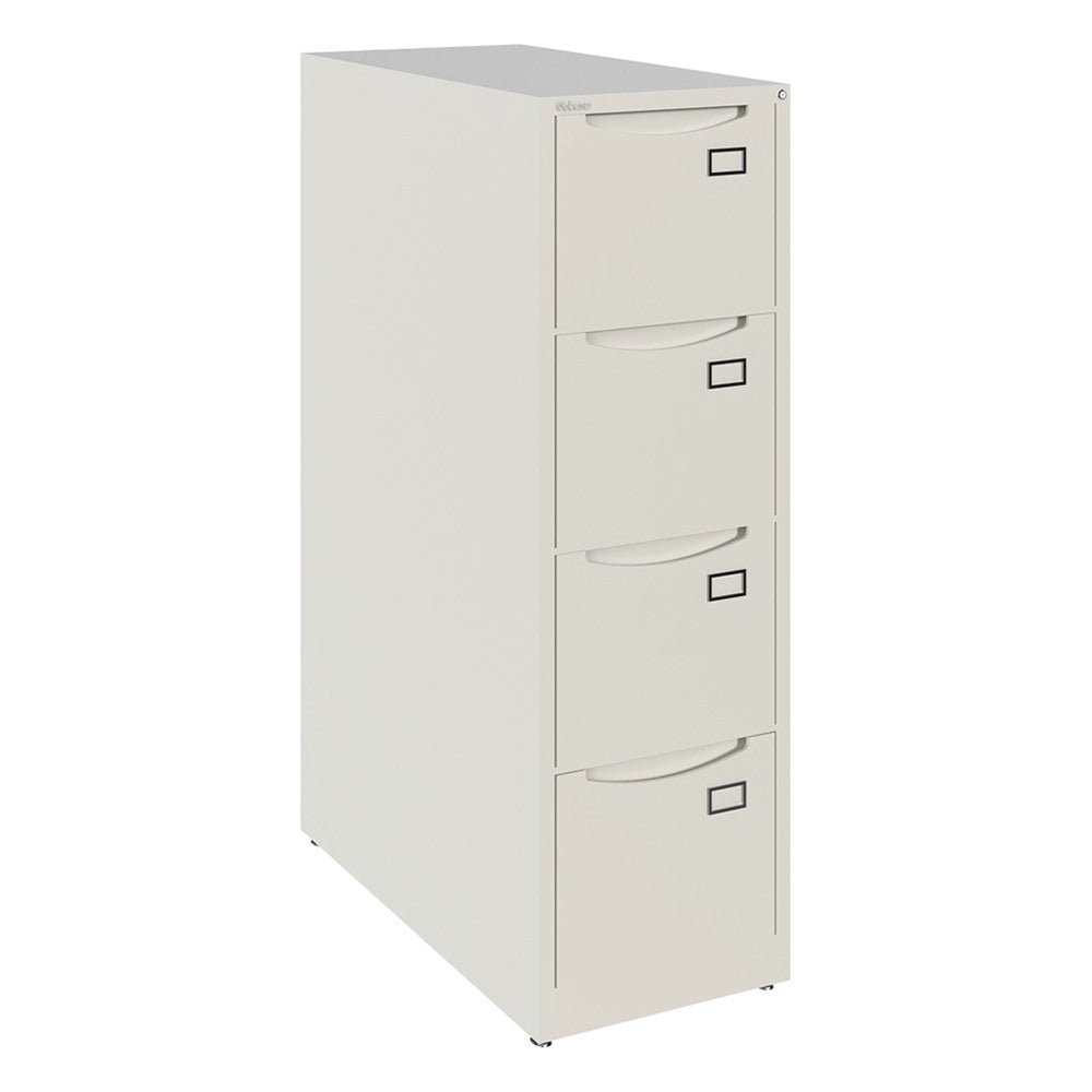 Archivero Vertical para Sala de Archivo - GEBESA CONCORD - Frente 46 cm - 4 Gavetas - GAO340 - GEBESA - NOGAL BEAT - Archivero