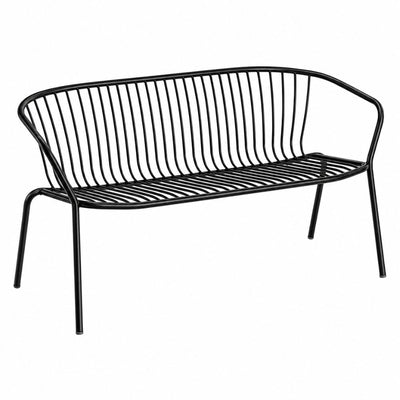 Banca de Descanso 2 Plazas - LABENZE AMITHA 155-22720 - Varios Colores - Metal y Apilable - 155-22720 - Labenze - NOGAL BEAT - Banco de Terraza