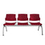 LABENZE ARETA | Banca Lugar Público Sala de Espera Aeropuerto Hospital | 2 3 4 Piezas Bases Laterales Asiento Tubular Pintado | Varios Colores | Polipropileno | Patas Acero Pintado o Cromado Pintado | Interior | Dos Tres Cuatro Piezas Asiento Respaldo Polipropileno Bases Laterales Asiento Tubular Acero Pintado Cromado Travesaño PTR Pintado Interior Comercial