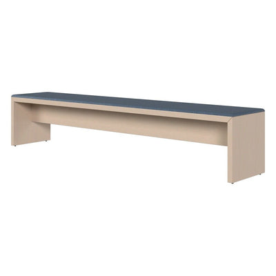 Banca para Área Común - GEBESA GRC DYLAN - Frente 229 cm - Estructura Metálica - GGRD7001790 - GEBESA - NOGAL BEAT - Banca de Visita