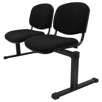 Banca para Sala de Espera - KINGSTRONG BANC0420046 - 2 Plazas - Varios Colores - Asiento y Respaldo Tapizados - BANC0420046 - Mundo In - NOGAL BEAT - Banca de Visita