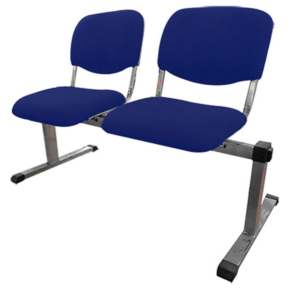 Banca para Sala de Espera - KINGSTRONG BANC0420046 - 2 Plazas - Varios Colores - Asiento y Respaldo Tapizados - BANC0420046 - Mundo In - NOGAL BEAT - Banca de Visita