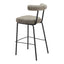 Banco Alto para Restaurante - ZUO KEDE - Verde Tweed - Asiento y Respaldo Tapizados - 110100 - Zuo - NOGAL BEAT - Banco Comercial