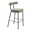Banco Alto para Restaurante - ZUO KEDE - Verde Tweed - Asiento y Respaldo Tapizados - 110100 - Zuo - NOGAL BEAT - Banco Comercial