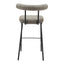 Banco Alto para Restaurante - ZUO KEDE - Verde Tweed - Asiento y Respaldo Tapizados - 110100 - Zuo - NOGAL BEAT - Banco Comercial