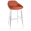 Banco comercial Offiho Fabrizia OHV-129 con estructura de acero, asiento, respaldo y brazos tapizados de color