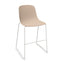 Banco INFINITI PURE LOOP MONO | Banco Cocina | Trineo | Varios Colores | Carcasa Polipropileno | Interior Exterior - 113-5932I-SND - Infiniti - NOGAL BEAT - Bancos
