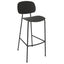 BANCO INFINITI TONDINA POP | Banco Ocasional para Cocina | Base 4 Puntas | Varios Colores | Asiento y Respaldo Polipropileno | Interior - 113-3790I-PNG - Infiniti - NOGAL BEAT -