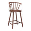 Banco Mostrador para Bistró - ZUO STENGER - Varios Colores - Asiento y Estructura en Madera de Hule Pintada - 110521 - Zuo - NOGAL BEAT - Banco Comercial