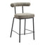 Banco Mostrador para Cafetería - ZUO KEDE - Verde Tweed - Asiento y Respaldo Tapizados - 110099 - Zuo - NOGAL BEAT - Banco Comercial