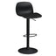 BANCO OFFIHO KOLN OHV-7216P | Banco Moderno Estilo Minimalista | Altura Ajustable | Base Plato | Asiento Soft Revolving Leather | Interior - OHV-7216P - OFFIHO - NOGAL BEAT -