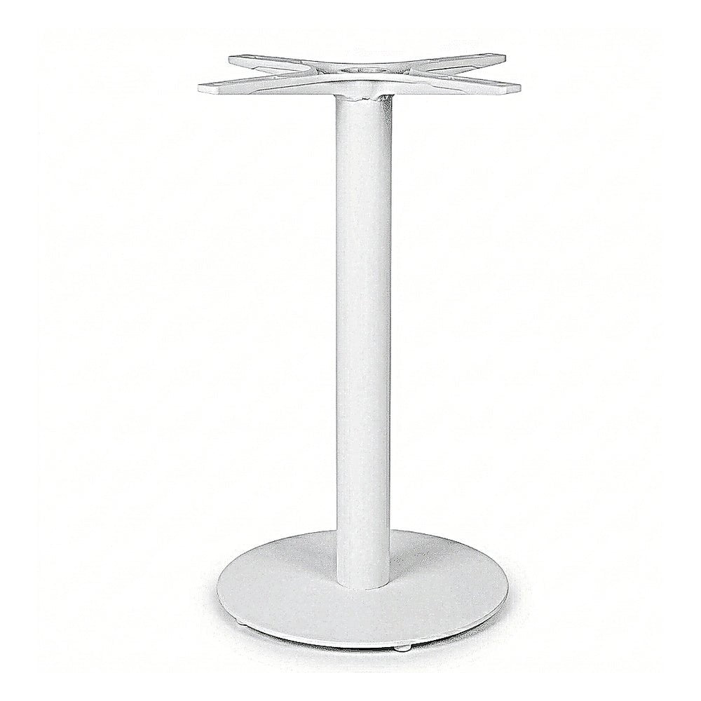 Base Comercial para Mesas 70 cm - RESOL TAPIES 40 DIA - Varios Colores - Redonda Anti Giro y Estructura de Hierro Fundido - 59636 - Resol - NOGAL BEAT - Estructura para Mesa