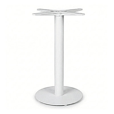 Base Comercial para Mesas 70 cm - RESOL TAPIES 40 DIA - Varios Colores - Redonda Anti Giro y Estructura de Hierro Fundido - 59636 - Resol - NOGAL BEAT - Estructura para Mesa