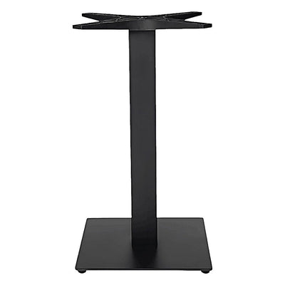 Base Comercial para Mesas 71 cm - RESOL TAPIES - Varios Colores - Cuadrada Anti Giro y Estructura de Hierro - 59524 - Resol - NOGAL BEAT - Estructura para Mesa