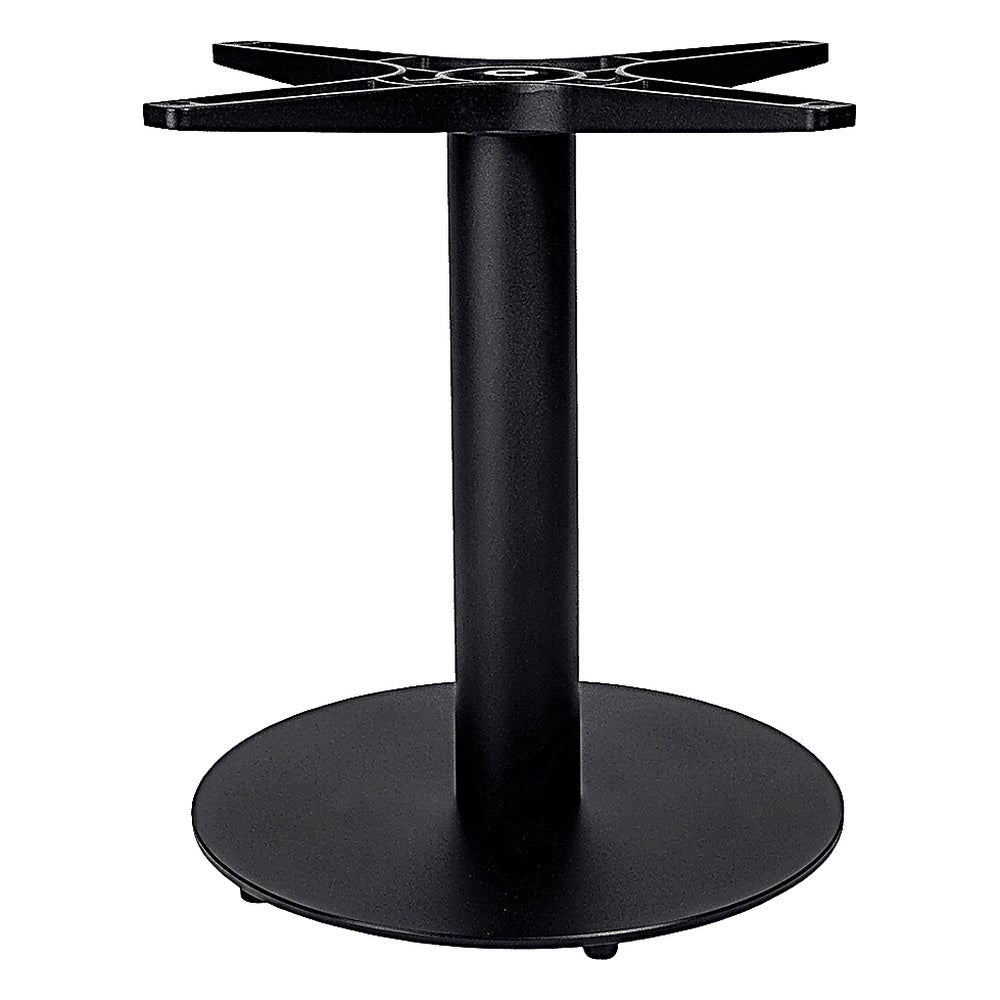 Base Comercial para Mesas - RESOL TAPIES Ø40 - Negro - Hierro Fundido Pintado - Interior - 06661 - Resol - NOGAL BEAT - Estructura para Mesa