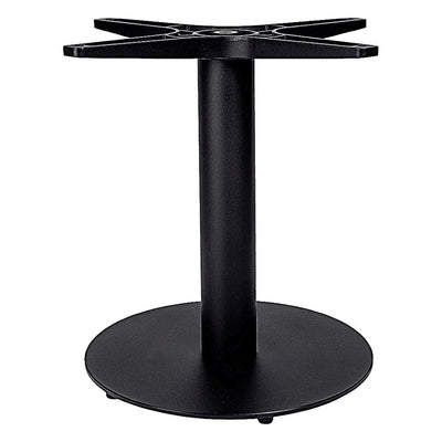 Base Comercial para Mesas - RESOL TAPIES Ø40 - Negro - Hierro Fundido Pintado - Interior - 06661 - Resol - NOGAL BEAT - Estructura para Mesa