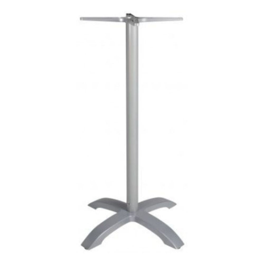 BASE RESOL MAX ALTA | Pie de Mesa para Restaurante | 109 cm | Tubo de Aluminio | Interior + Exterior - 66419 - Resol - NOGAL BEAT STORE - Mesas