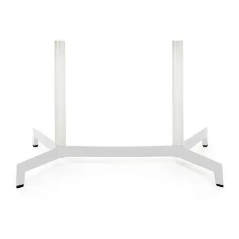 BASE RESOL SPUTNIK DOUBLE | Pie Doble de Mesa para Restaurante | 71.5 cm | Aluminio Anodizado | Protección Rayos UV | Interior + Exterior - 02083 - Resol - NOGAL BEAT - mesa
