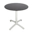 BASE Y CUBIERTA RESOL FALL 70 DIA HPL | Pie de Mesa con Cubierta HPL para Restaurante | 70 cm | Estructura Aluminio Pintado | Interior + Exterior - 05044 - Resol - NOGAL BEAT - Mesas