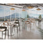 BRATTI KICCA ONE | Silla Resistente Rayos UV Terraza Cafetería | Polipropileno | Varios Colores | Interior + Exterior - KICCA ONE Crema - Bratti - NOGAL BEAT -