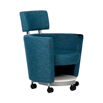 Bratti Smart Mu Sillon para Decoracion de Interiores Departamento Oficina - SMART SIN PALETA Addison - Bratti - NOGAL BEAT - Sillon