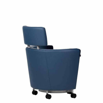 Bratti Smart Mu Sillon para Decoracion de Interiores Departamento Oficina - SMART SIN PALETA Addison - Bratti - NOGAL BEAT - Sillon