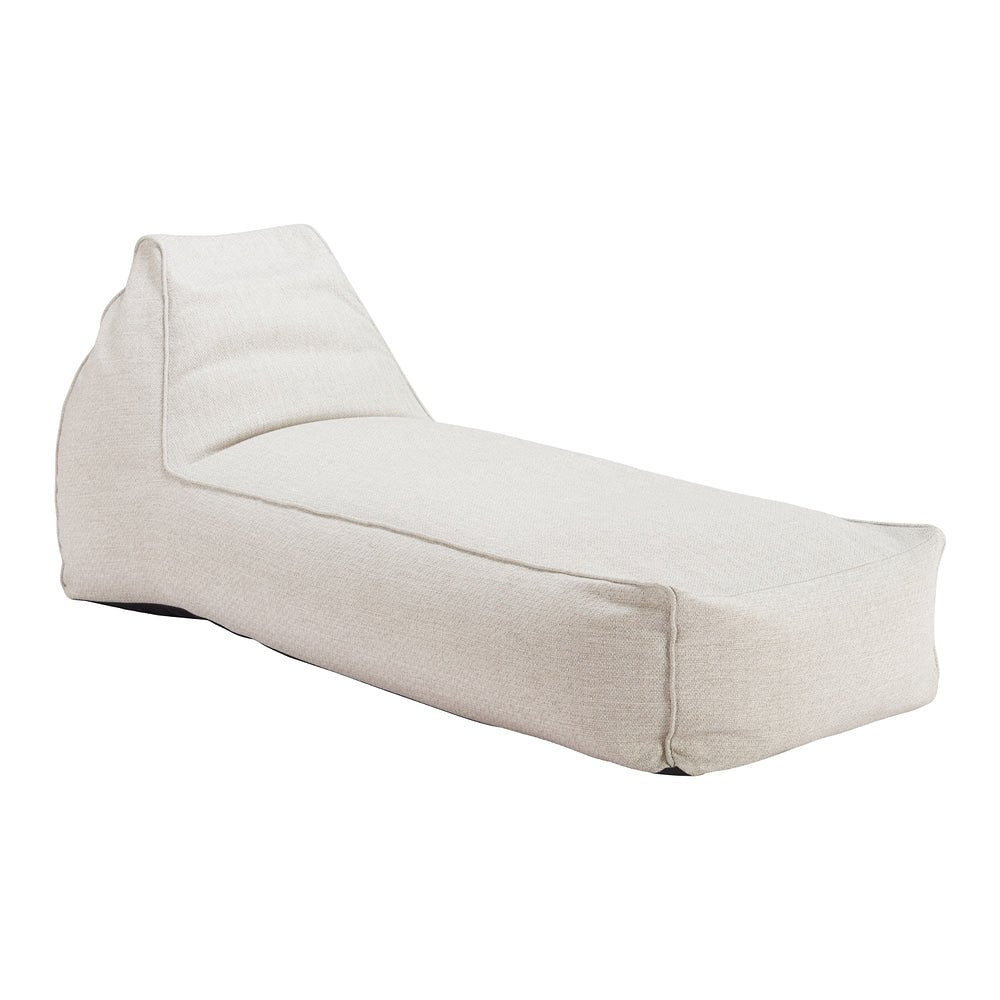 Camastro de Intemperie para Roof Garden - ZUO KALM - Beige - Asiento y Respaldo Tapizados con Tela para Exterior - 704117 - Zuo - NOGAL BEAT - Camastro