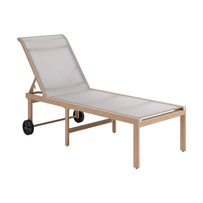 Camastro de Intemperie para Spa - ZUO LETO - Gris - Asiento y Respaldo en Textilene - 704300 - Zuo - NOGAL BEAT - Camastro