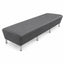 Chaise Longue Modular Mossa - VERSA OFFSET - Frente 180 cm - VO-628F - VERSA - NOGAL BEAT - Sillón Ocasional