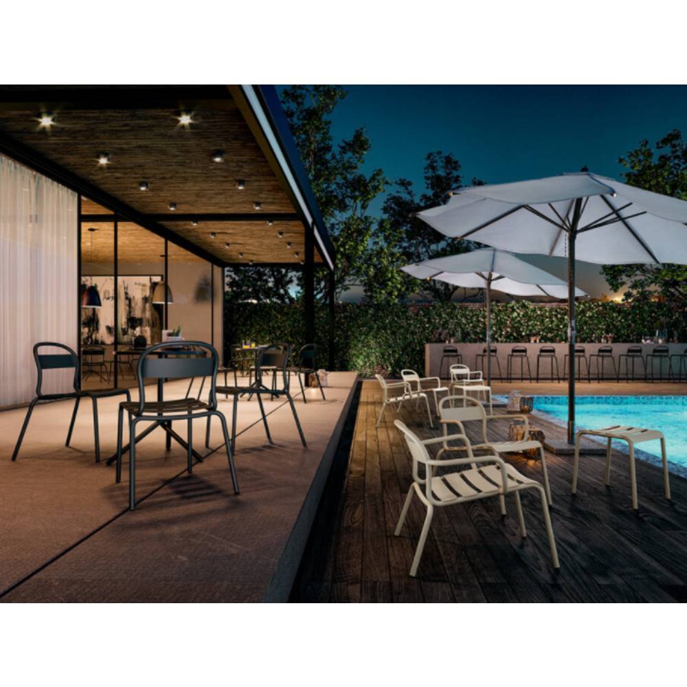 SILLA COLOS STECCA L | Silla Ocasional Al Aire Libre Jardín Terraza ...