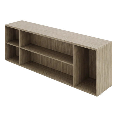 Credenza Lateral para Oficina Ejecutiva - GEBESA BENTO - Frente 210 cm - Mano Derecha - GCB544210R - GEBESA - NOGAL BEAT - Credenza
