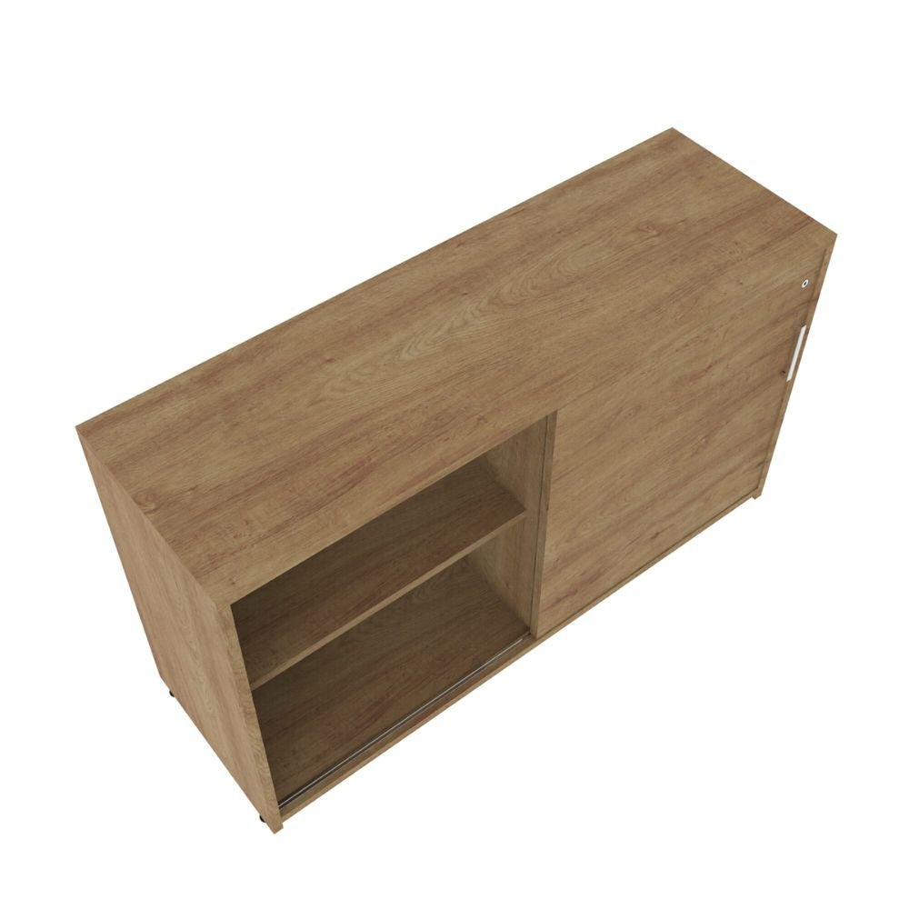 CREDENZA OFIK NOVA 730 | Credenza 650 | Resistente Impactos | Madera Estándar | Laminado | Acabado Laqueado | Interior - 730 - OFIK - NOGAL BEAT - Credenza