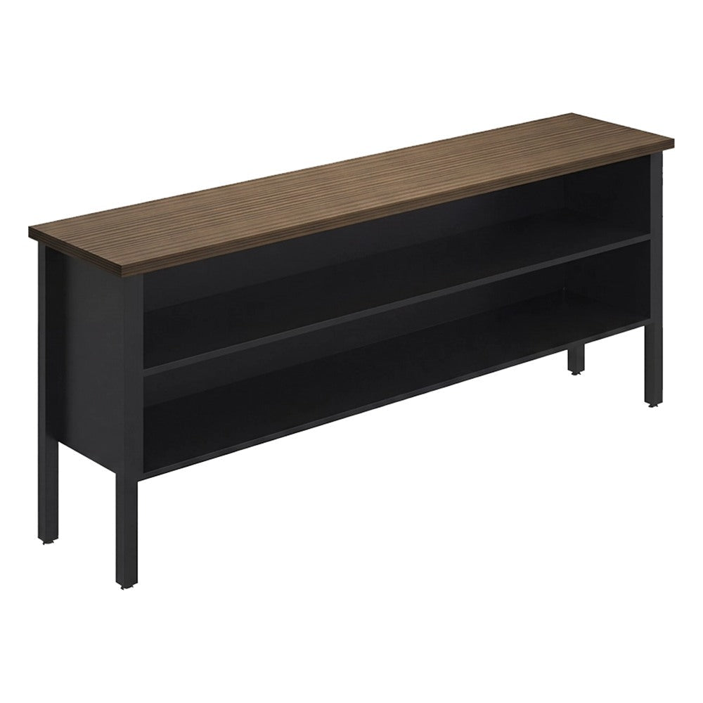 Credenza para Área Ejecutiva - GEBESA NOVA - Frente 180 cm - Estructura de Acero - GAN531180 - GEBESA - NOGAL BEAT - Credenza