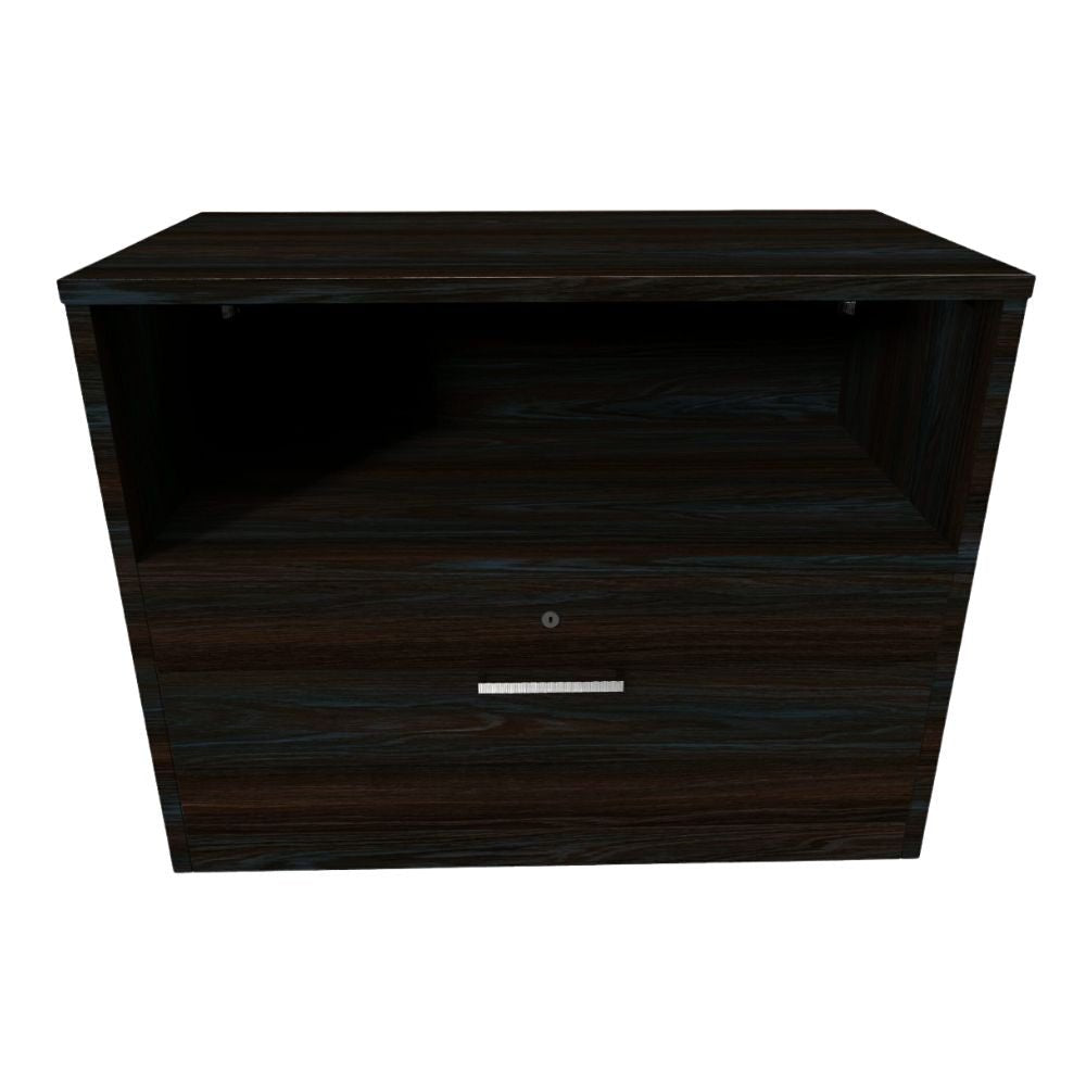 Credenza Ofik Urban 887 en melamina con 1 entrepaño y 1 cajón para oficina