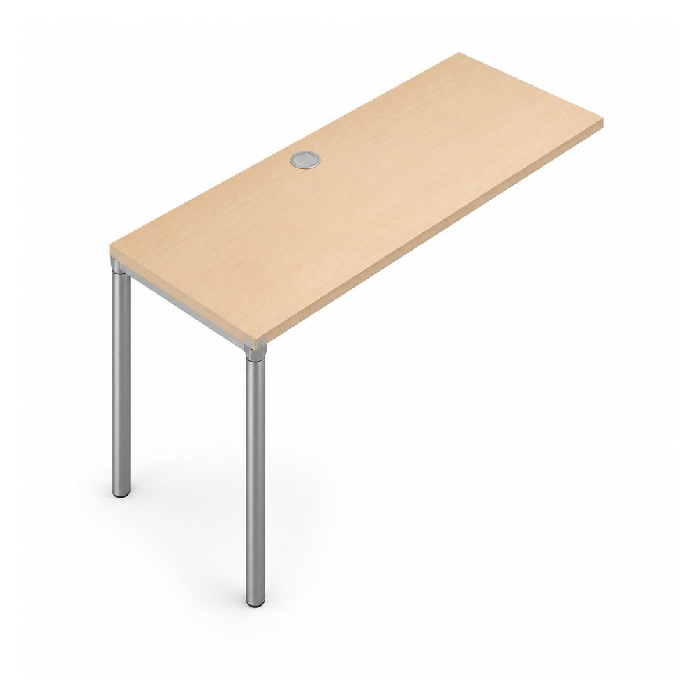 Credenza para Oficina 2 Patas - VERSA READY - Varios Colores - Frente 160 cm - Cubierta Melamina 28mm o LPAP 28mm - RE-208D - VERSA - NOGAL BEAT - Credenza
