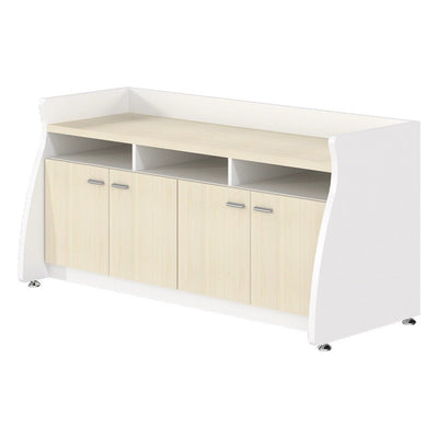Credenza para Sala de Juntas - GEBESA URBAN - Frente 150 cm - 4 Puertas - GBU534150 - GEBESA - NOGAL BEAT - Credenza