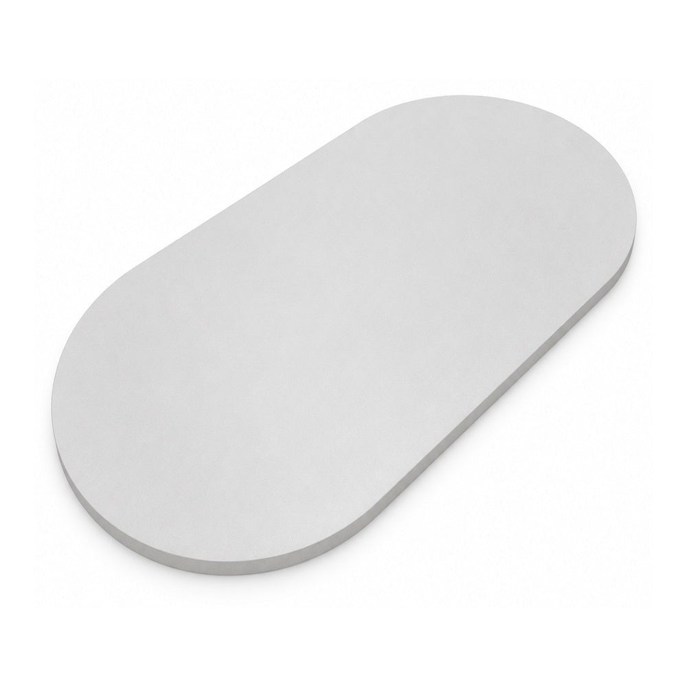 Cubierta Ovalada para Mesa de Juntas - GEBESA MESAS CONFIGURABLES - Frente 180 cm - Fondo 120 cm - Cubierta y Base de Aglomerado - GBJ941180AP - GEBESA - NOGAL BEAT - Cubierta para Mesa