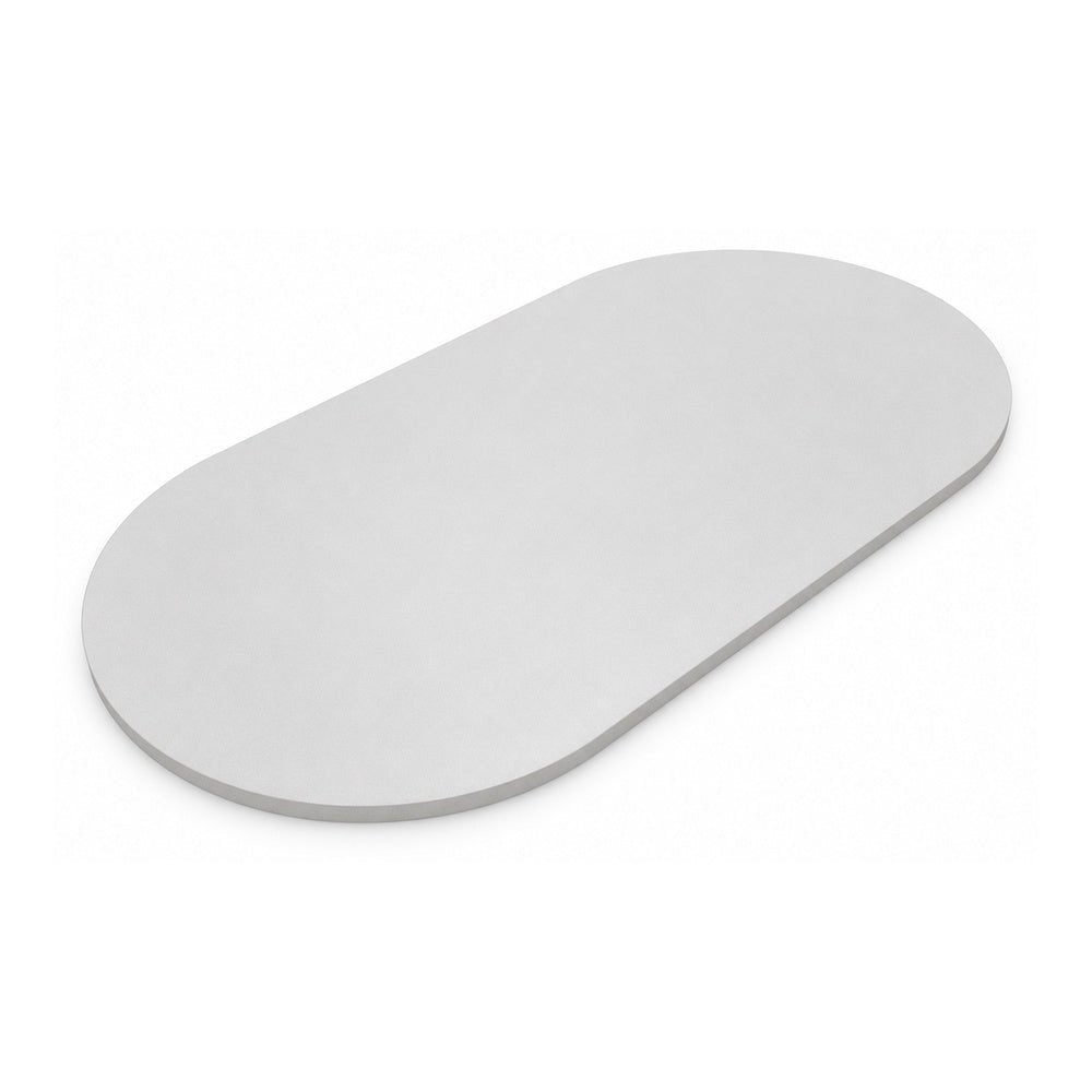 Cubierta Ovalada para Mesa de Juntas - GEBESA MESAS CONFIGURABLES - Frente 240 cm - Fondo 120 cm - Cubierta y Base de Aglomerado - GBJ941240AP - GEBESA - NOGAL BEAT - Cubierta para Mesa