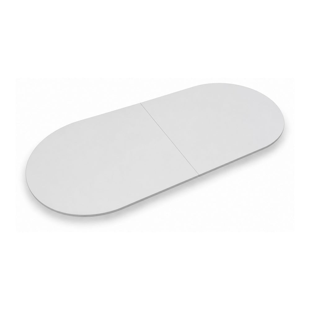 Cubierta Ovalada para Mesa de Juntas - GEBESA MESAS CONFIGURABLES - Frente 300 cm - Fondo 120 cm - Cubierta y Base de Aglomerado - GBJ941300AP - GEBESA - NOGAL BEAT - Cubierta para Mesa