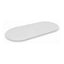 Cubierta Ovalada para Mesa de Juntas - GEBESA MESAS CONFIGURABLES - Frente 420 cm - Fondo 120 cm - Cubierta y Base de Aglomerado - GBJ941420AP - GEBESA - NOGAL BEAT - Cubierta para Mesa