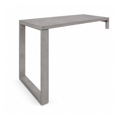 Escritorio de Oficina con 2 Patas para Montar - VERSA AXIO - Blanco/Gris - 160 × 60 cm - AO-138 - VERSA - NOGAL BEAT - Escritorio de Oficina