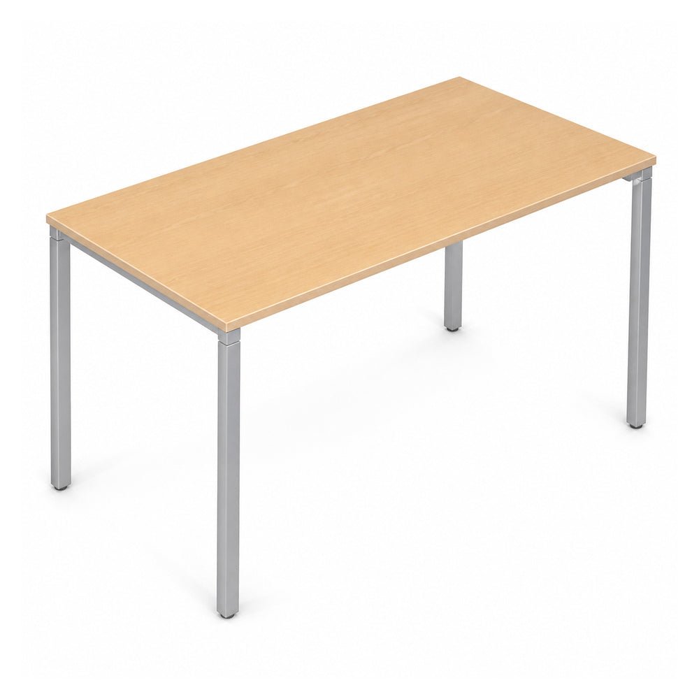 Escritorio de Oficina - VERSA READY - Varios Colores - 100 × 60 cm - Cubierta Melamina 28mm o LPAP 28mm - RE-100 - VERSA - NOGAL BEAT - Escritorio de Oficina