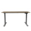 ESCRITORIO OFIK LIVELLO 876 | Escritorio Basico Automatico Sit & Stand 527 | Altura Ajustable Automático | Estructura Tubular Acero | Melamina | Interior - 876 - OFIK - NOGAL BEAT - Escritorio
