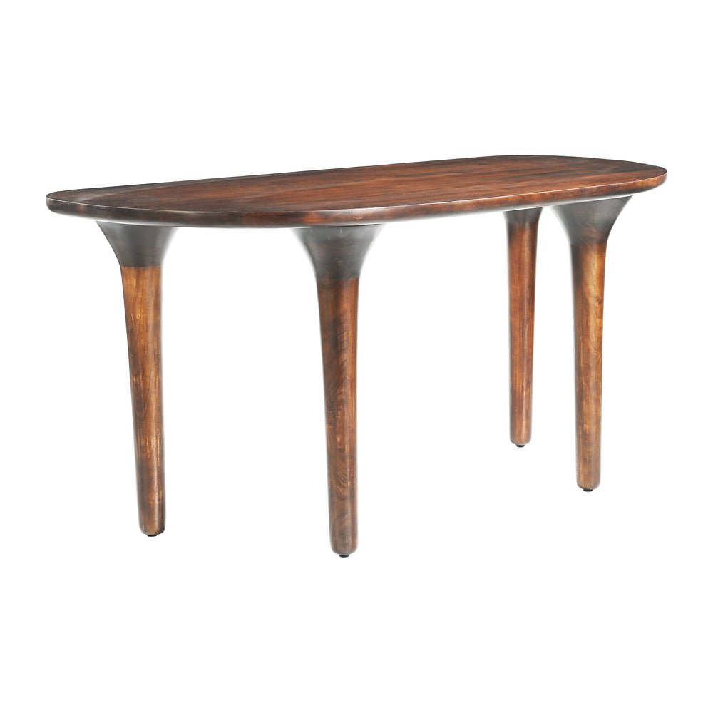 Escritorio para Centro de Cómputo - ZUO SPIKER - Negro - Estructura y Cubierta en Madera de Mango - 111067 - Zuo - NOGAL BEAT - Escritorio de Oficina